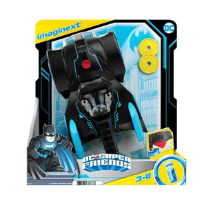 Fisher Price Zabawka FISHER-PRICE Imaginext DC Super Friends Bat-Tech Batmobil GWT24 - Samochody i pojazdy dla dzieci - miniaturka - grafika 2
