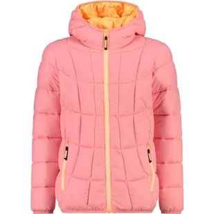 CMP - Wyściełana kurtka dziecięca ze stałym kapturem, brzoskwinia, 116 - Kurtki i płaszcze dla chłopców - miniaturka - grafika 1