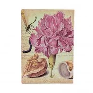 Szkolne artykuły papiernicze - Paperblanks Notatnik Pink Carnation flexi midi FB9727-3 linia - miniaturka - grafika 1