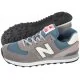 Sneakersy męskie - Sneakersy ML574OW2 Szare/Niebieskie (NB489-c) New Balance - miniaturka - grafika 1