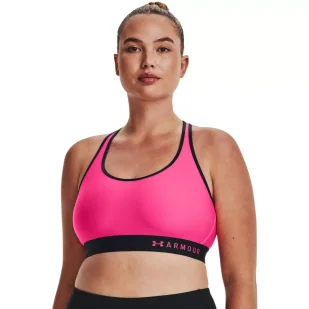Biustonosz sportowy Under Armour ARMOUR MID KEHOLE - Bielizna sportowa damska - miniaturka - grafika 3