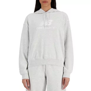 Bluza New Balance WT41504AHH - szara - Bluzy sportowe damskie - miniaturka - grafika 1