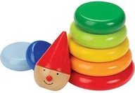 Zabawki kreatywne - Goki Magnetyczna piramidka Pajacyk Nimo GOKI-58928 - miniaturka - grafika 1