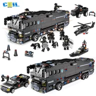 Klocki - Klocki konstrukcyjne policja SWAT 1014el. 6w1 COIL - miniaturka - grafika 1