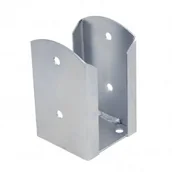 Inne mocowania - PSPW90 PODSTAWA SŁUPA PRZYKRĘCANA DO BETONU 90mm - miniaturka - grafika 1