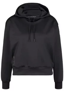Fila Damska bluza z kapturem Rio Cropped, Czarne piękno, L - Bluzy damskie - miniaturka - grafika 1