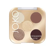 Cienie do powiek - Joko Eyeshadow Palette paletka cieni do powiek 03 Smoky Nude 7 g - miniaturka - grafika 1
