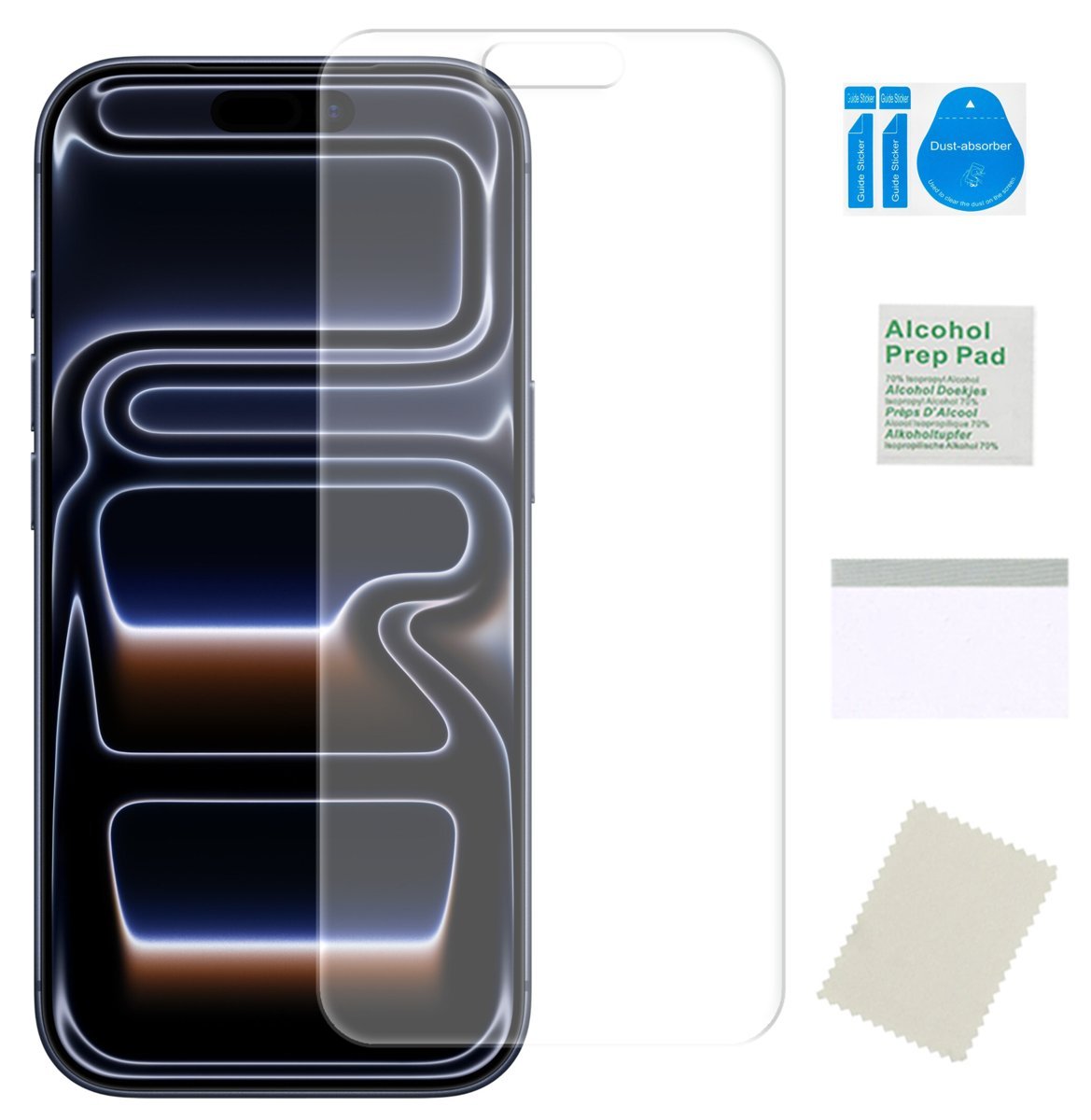 Folia ochronna do APPLE IPHONE 17 PRO hydrożelowa na ekran mocna trwała TPU