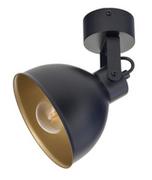 Lampy sufitowe - Sigma Sufitowy reflektorek regulowany MARS metalowy czarny 32266 - miniaturka - grafika 1