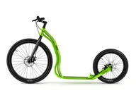 Ortezy, stabilizatory i opaski elastyczne - Hulajnoga Yedoo Alloy Trexx Disc Green - miniaturka - grafika 1