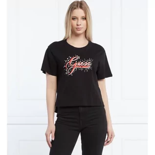 Koszulki i topy damskie - GUESS T-shirt LEONTINA | Relaxed fit - grafika 1