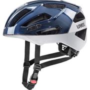 Kaski rowerowe - UVEX Gravel-X Helmet, niebieski/srebrny 56-61cm 2022 Kaski szosowe S4100440517 - miniaturka - grafika 1