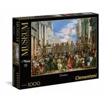 Clementoni 1000 Elementów Veronese Wesele w Kanie 39391 - Puzzle - miniaturka - grafika 1
