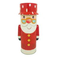 Pojemniki kuchenne - PUSZKA Z KAPELUSZEM 8,5X24,5 CM DEK. MIKOŁAJ - miniaturka - grafika 1
