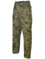 Odzież taktyczna i umundurowanie - Mil-Tec US BDU spodnie typu bojówki. na czas wolny, rozmiary XS - XXXL, wielokolorowa, m - miniaturka - grafika 1