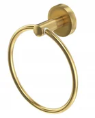 Półki łazienkowe - Roy Złoty Uchwyt Na Ręcznik Wieszak - miniaturka - grafika 1