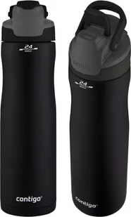 Butelka na wodę Contigo Autoseal Chill 720 ml - Matte Black - Shakery i bidony sportowe - miniaturka - grafika 1