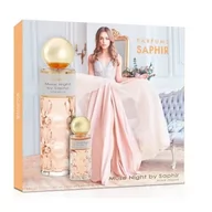 Zestawy perfum damskich - Saphir SAPHIR WOMEN Woda perfumowana MUSE NIGHT BY, zestaw 200 ml + 25 ml 8424730026628 - miniaturka - grafika 1