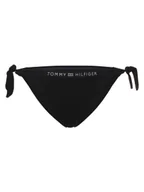 Majtki damskie - Tommy Hilfiger Damskie figi bikini Kobiety niebieski wypukły wzór tkaniny, S - miniaturka - grafika 1
