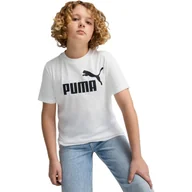 Odzież sportowa dziecięca - Koszulka Puma Ess No. 1 Logo Tee B, Dzieci - miniaturka - grafika 1