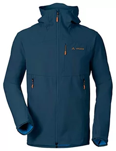 Vaude Mens Roccia Softshell bluza z kapturem - Kurtki męskie - miniaturka - grafika 1