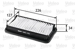Filtr powietrza VALEO 585170 C23004 585170 - Filtry powietrza - miniaturka - grafika 1