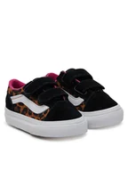 Buty dla dziewczynek - Vans Tenisówki Old Skool V VN0009RCBOQ1 Czarny - miniaturka - grafika 1