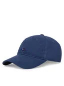 Czapki męskie - Tommy Hilfiger Czapka z daszkiem Th Flag '85 Soft 6 Panel Cap AM0AM12531 Granatowy - miniaturka - grafika 1