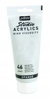Farby i media malarskie - STUDIO ACRYLICS Farba akrylowa PEBEO 100ML NEUTRAL - miniaturka - grafika 1