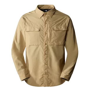 Męska koszula The North Face L/S Sequoia Shirt khaki stone - XXL - Koszule męskie - miniaturka - grafika 1