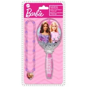 Zabawy w naśladowanie dorosłych - Szczotka do włosów z naszyjnikiem Barbie HK50156 - miniaturka - grafika 1