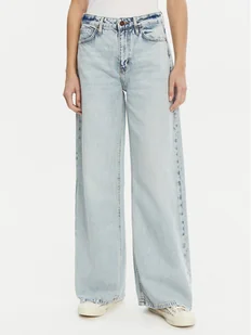 Guess Jeansy W5RA82 D5BO0 Niebieski Regular Fit - Spodnie damskie - miniaturka - grafika 1