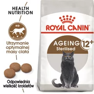 Sucha karma dla kotów - ROYAL CANIN Ageing Sterilised +12 2kg + niespodzianka dla kota GRATIS! - miniaturka - grafika 1