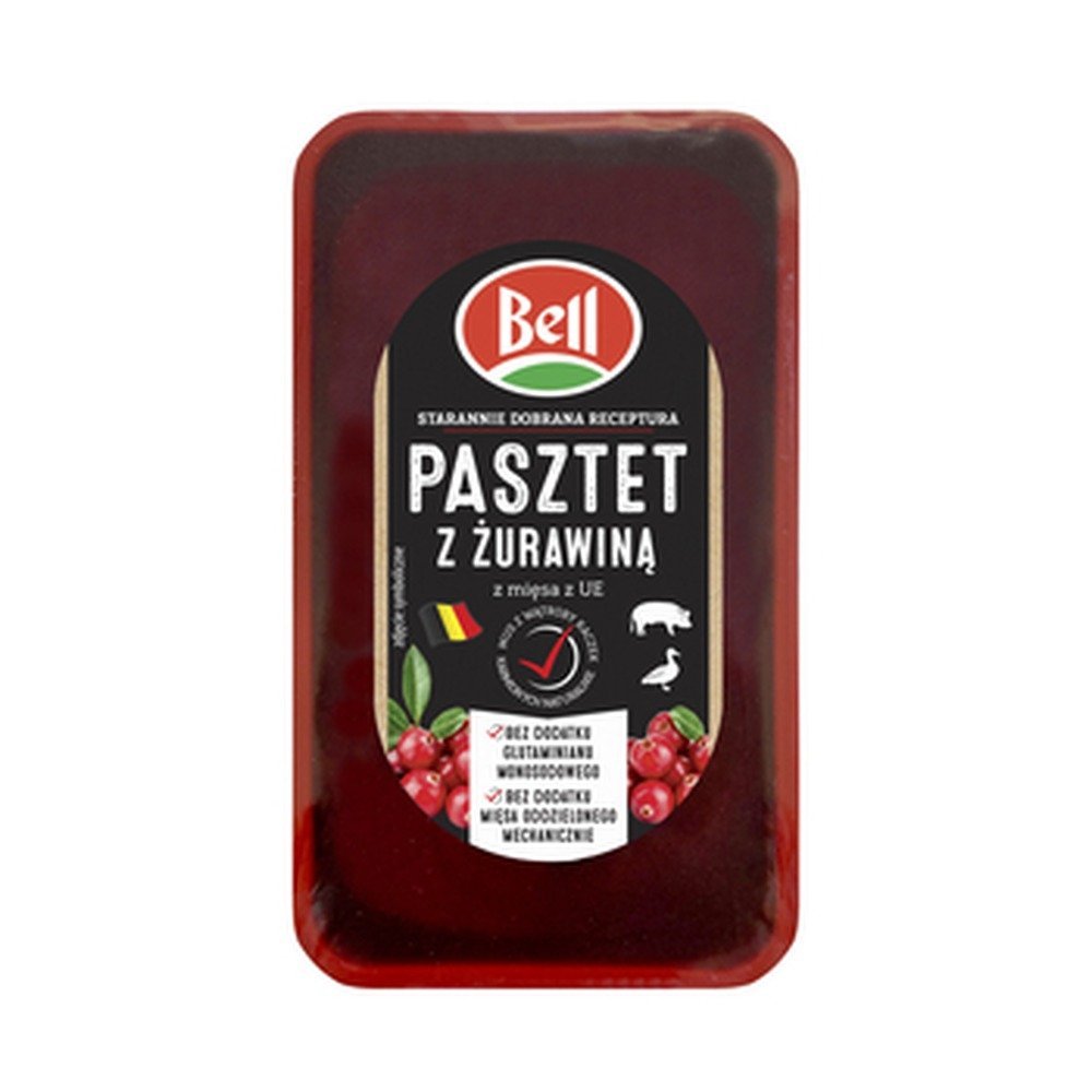 Pasztet z wątroby kaczej z żurawiną Bel 230 g