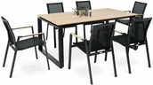 Meble ogrodowe - Zestaw mebli ogrodowych Perugia 6+1 - miniaturka - grafika 1