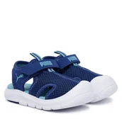Buty dla chłopców - Sandały Puma Puma Fun Racer Sandal Mesh V Inf 401576 Granatowy - miniaturka - grafika 1