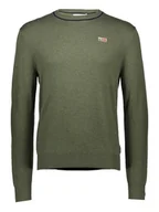 Swetry męskie - Napapijri Sweter w kolorze khaki - miniaturka - grafika 1