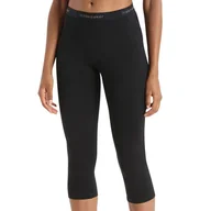 Legginsy - Legginsy Icebreaker Merino 200 Oasis 1043820011 - czarne - miniaturka - grafika 1
