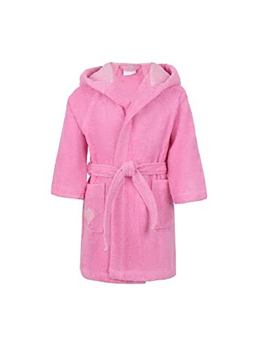 Möve Hearts flamingo 128 płaszcz z kapturem,