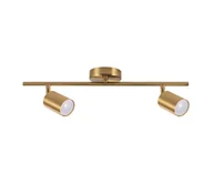 Lampy sufitowe - Oświetlenie punktowe GOLDI 2xGU10/10W/230V złote - miniaturka - grafika 1