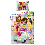 Pościel dla dzieci - Pościel dziecięca Lego Friends 140 x 200 Halantex 100% bawełna - miniaturka - grafika 1