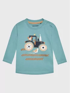 Blue Seven Bluzka 977603 Zielony Regular Fit - Bluzy dla chłopców - miniaturka - grafika 1