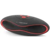 Głośniki przenośne - Esperanza EP117KR Czarno-czerwony - miniaturka - grafika 1