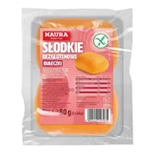 Bułki - Naura Bułeczki bezglutenowe słodkie 80 g - żywność - miniaturka - grafika 1
