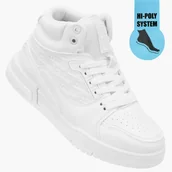 Sneakersy damskie - Buty Damskie Big Star Białe Sneakersy Sportowe OO274A535 Biały 36 - miniaturka - grafika 1