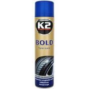 Kosmetyki samochodowe - Preparat do nabłyszczania opon BOLD spray 600 ml K2 - miniaturka - grafika 1