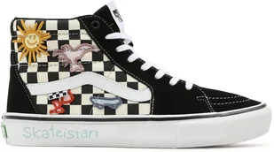 VANS obuwie damskie VANS SKATE SK8-HI SKATEISTAN) Checkerboard - Sneakersy damskie - miniaturka - grafika 1