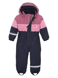 Killtec Kombinezon zimowy w kolorze granatowo-różowym - Kombinezony dla dzieci - miniaturka - grafika 1