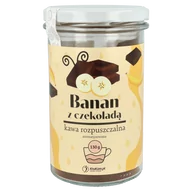 Kawa - Kawa rozpuszczalna Bananowa z czekoladą 130g - miniaturka - grafika 1