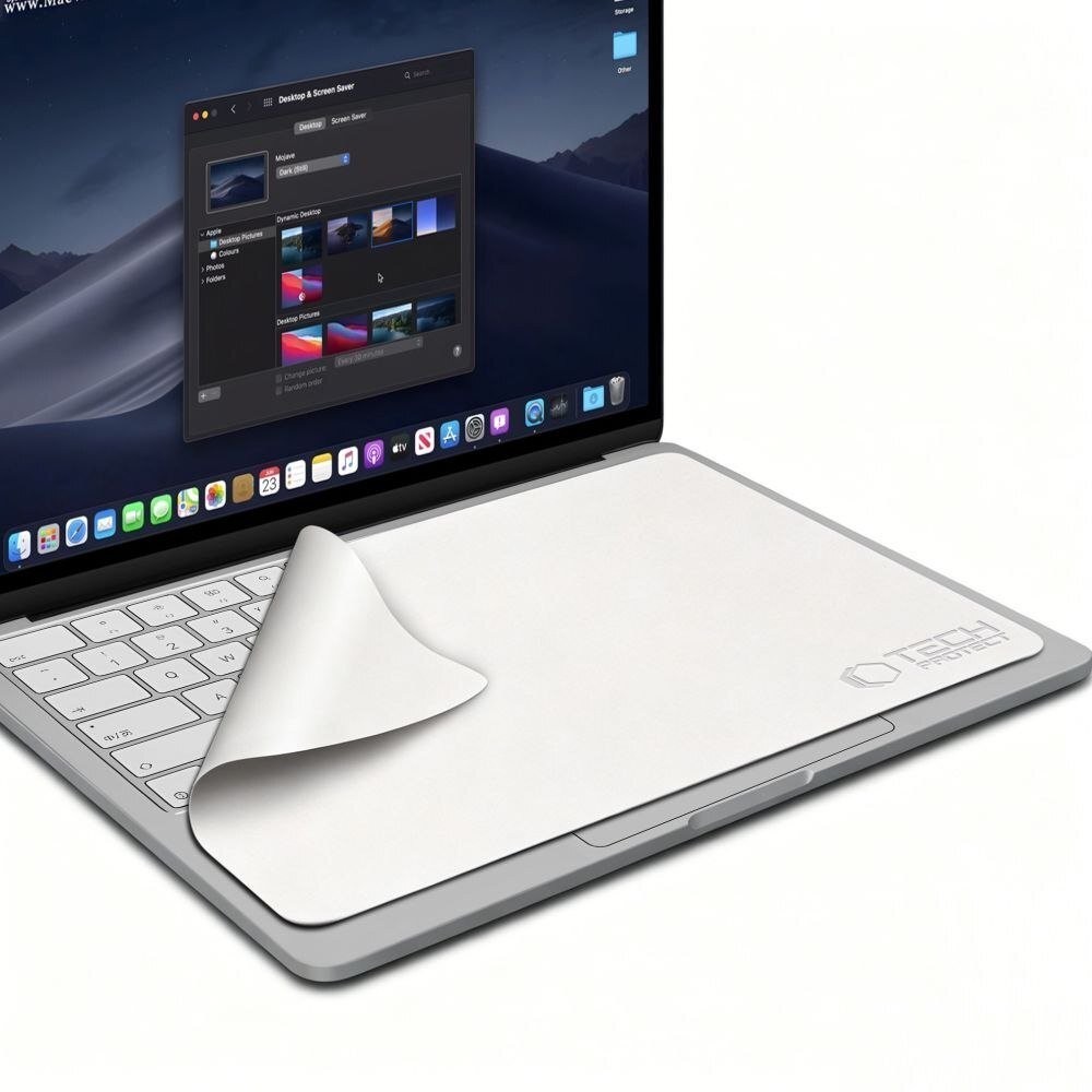 Tech-Protect ŚCIERECZKA DO EKRANÓW TECH-PROTECT POLISHING CLOTH LAPTOP 15-16 GREY